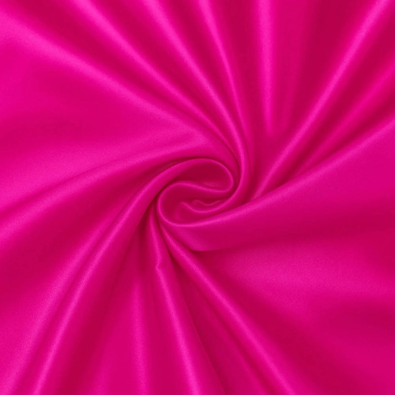 African Fabs Silky Satin Pillowcase Fuchsia