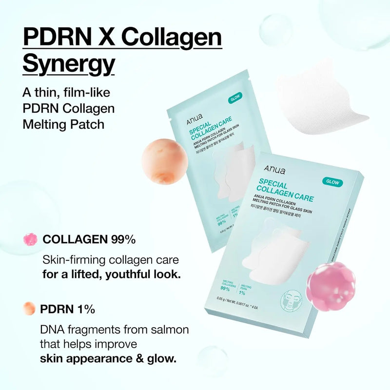 Anua PDRN Collagen Melting Patch For Glass Skin