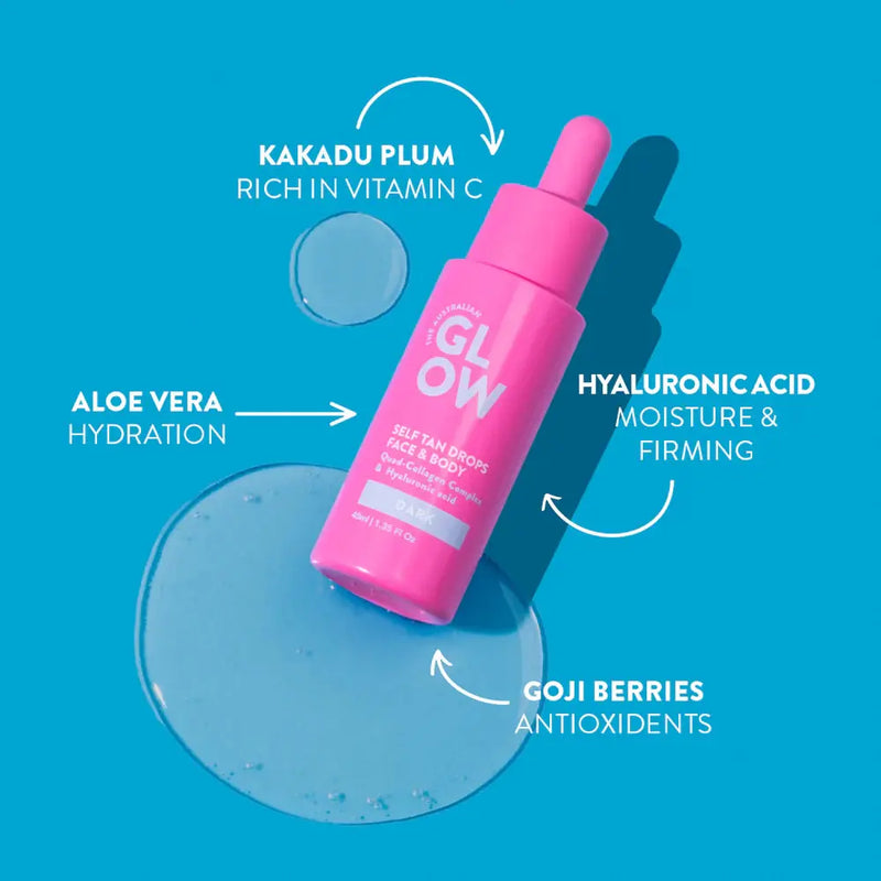 Australian Glow Self Tan Drops Medium