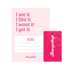 Gift Card 20 Euro