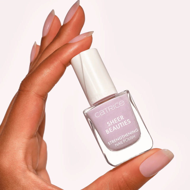 Catrice Sheer Beauties Strengthening Nail Polish 080 Lavender Whispers