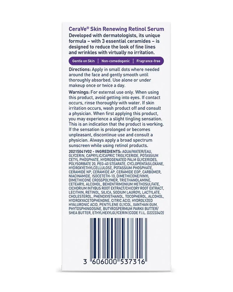 CeraVe Skin Renewing Retinol Serum
