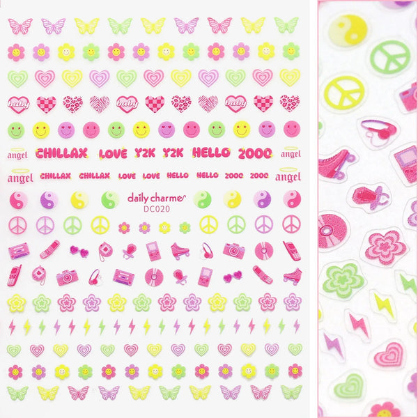 Daily Charme Chic Nail Art Sticker Y2K Forever