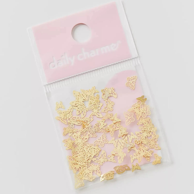 Daily Charme Delicate Butterfly Stud Gold