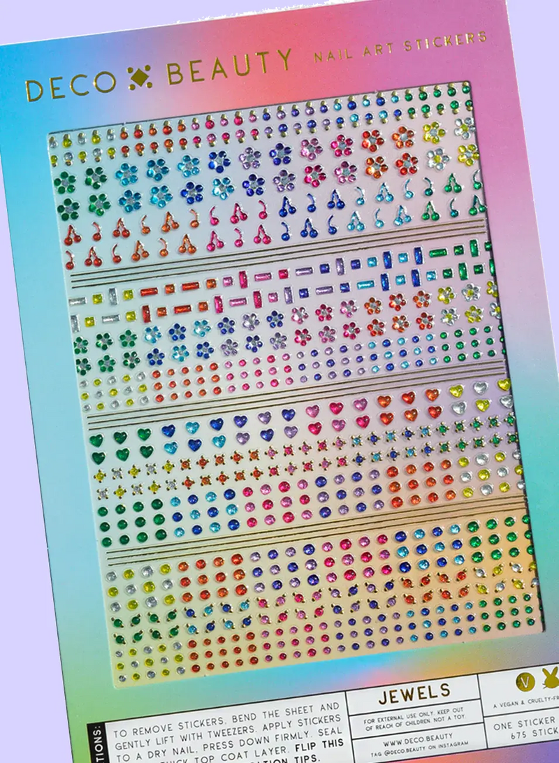 Deco Beauty Nail Art Stickers Jewels