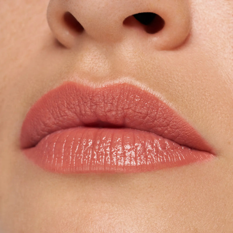 Essence Satin Glow Luminous Shine Lipstick 01 Whole Latte Love