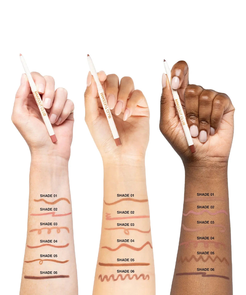 Freck Makeout Club Nude Muse Lip Liner Rich Chocolate Brown