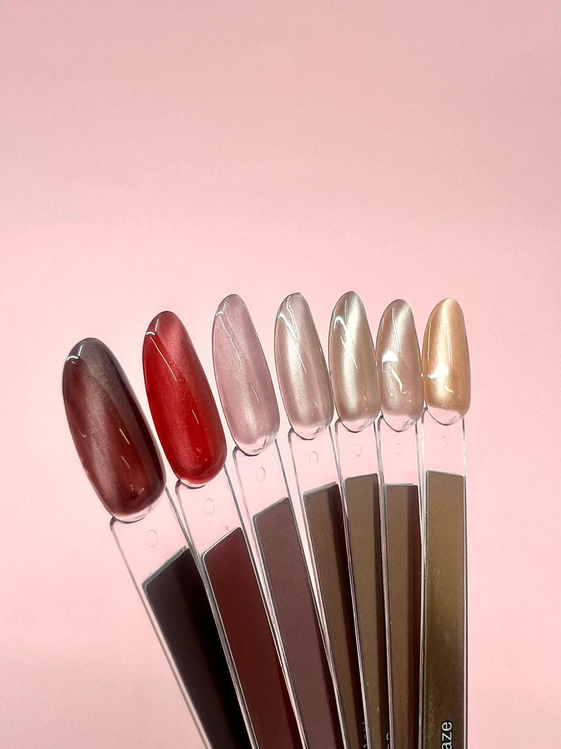Glamlac Cat Eye Gel Polish Satin Rose Veil