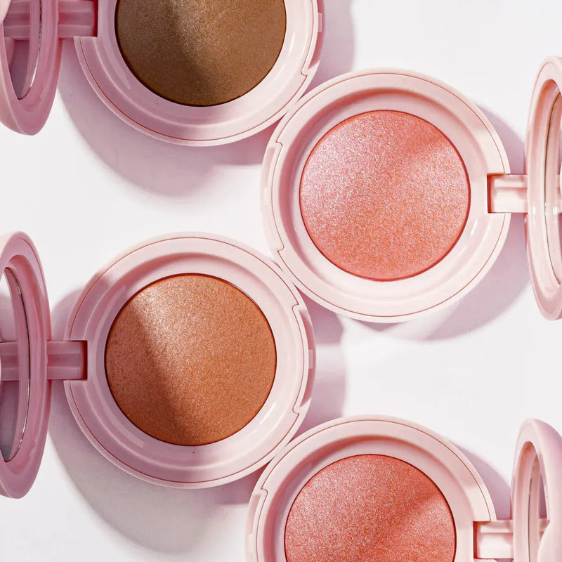 Kara Beauty Sunlit Glow Baked Luminous Blush Champagne Sky