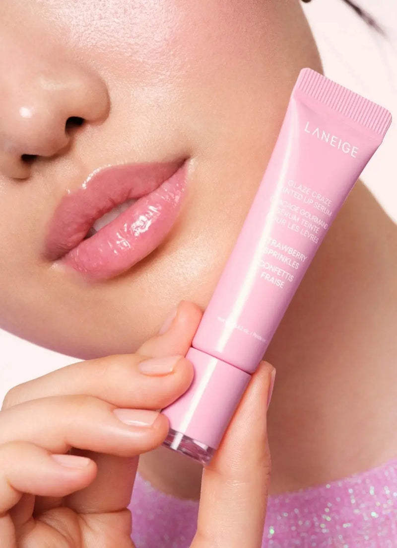 Laneige Glaze Craze Tinted Lip Serum Strawberry Sprinkles
