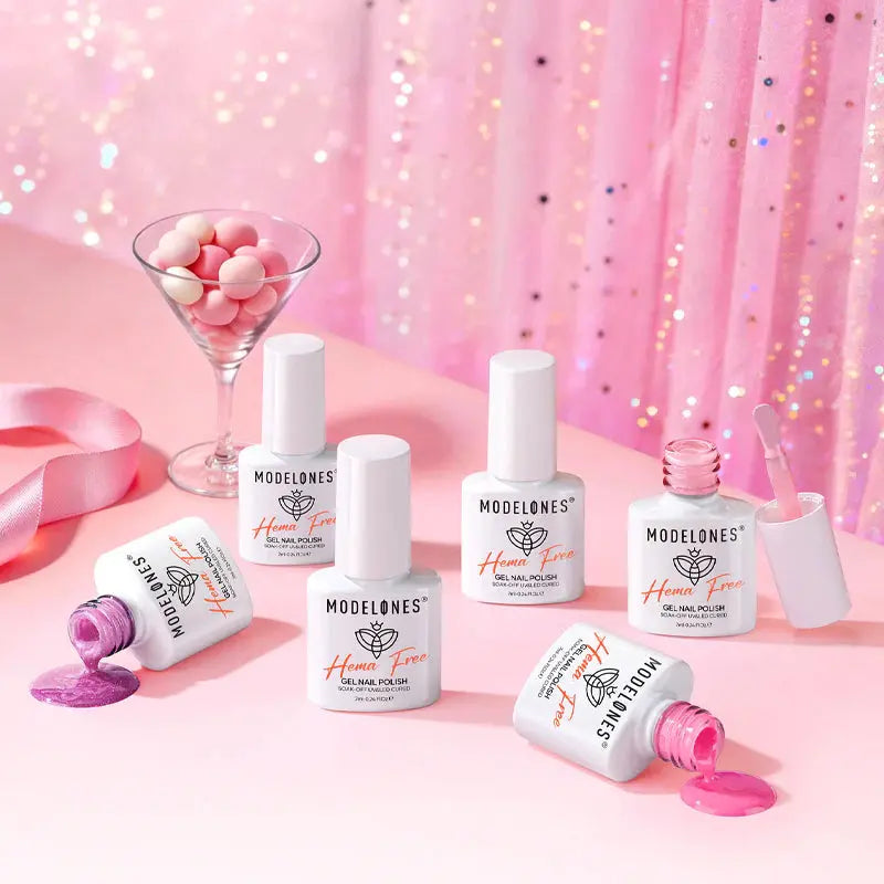 Modelones Gel Nail Polish Set Neon Bloom