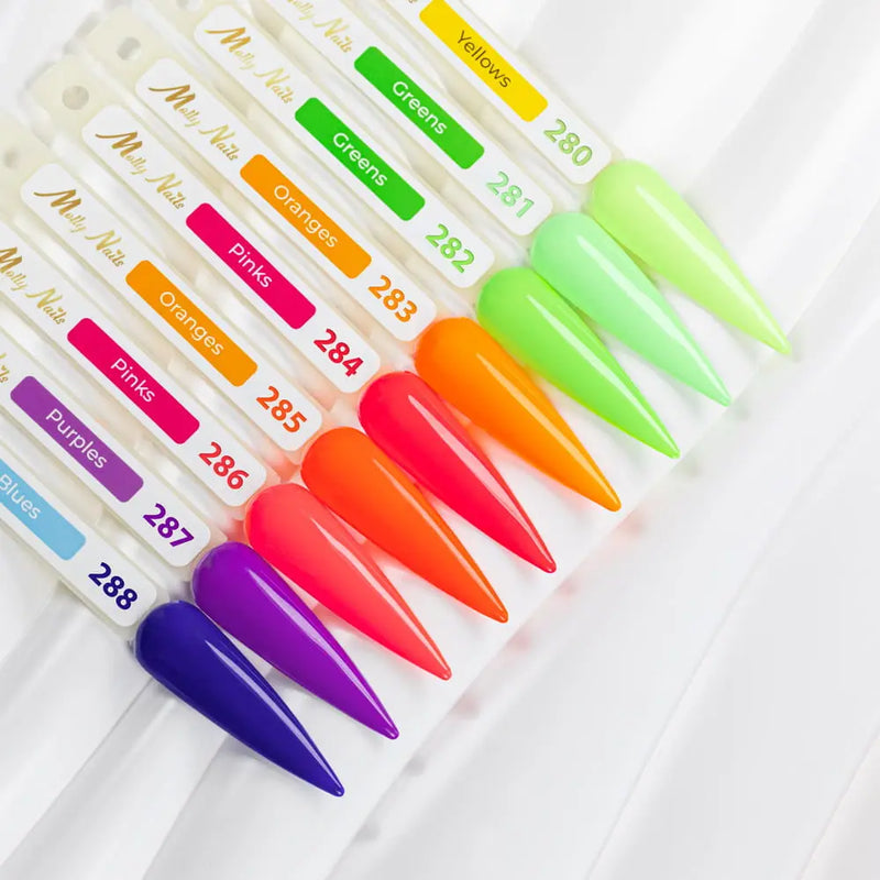 Molly Nails UV/LED Gel Polish Vivid Vibes Nr 282 Toxic Lime