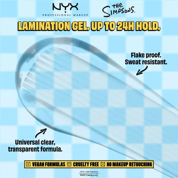 NYX Professional Makeup Marge Simpson Mega Glue Transparent 2 In 1 Brow And Hair Styler