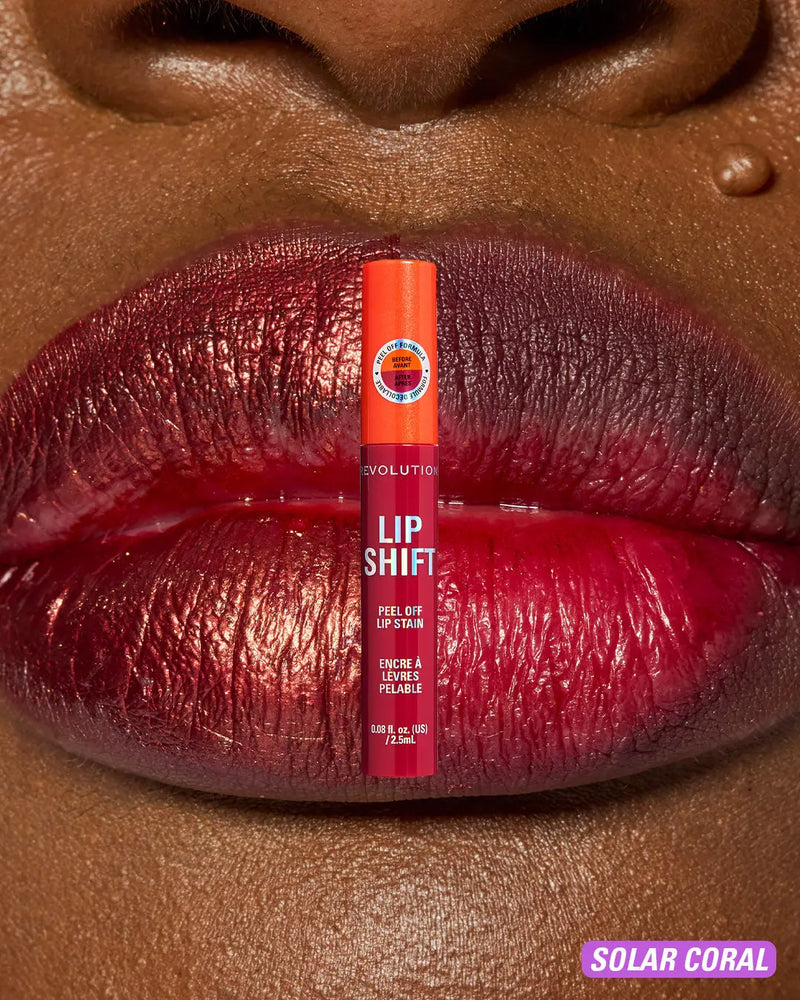 Revolution Lip Shift Peel Off Lip Stain Solar Coral
