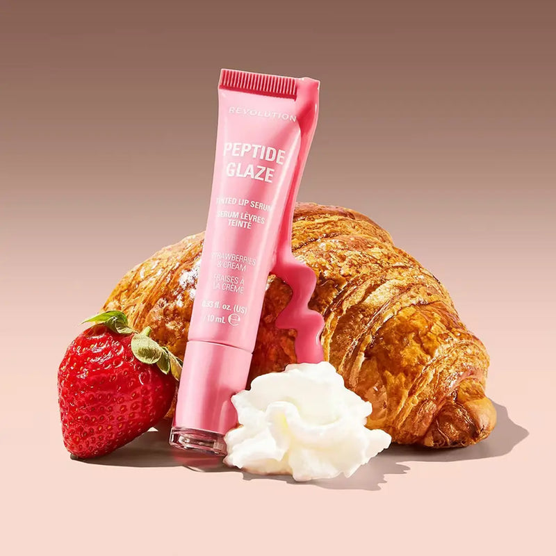 Revolution Peptide Glaze Tinted Lip Serum Strawberries & Cream