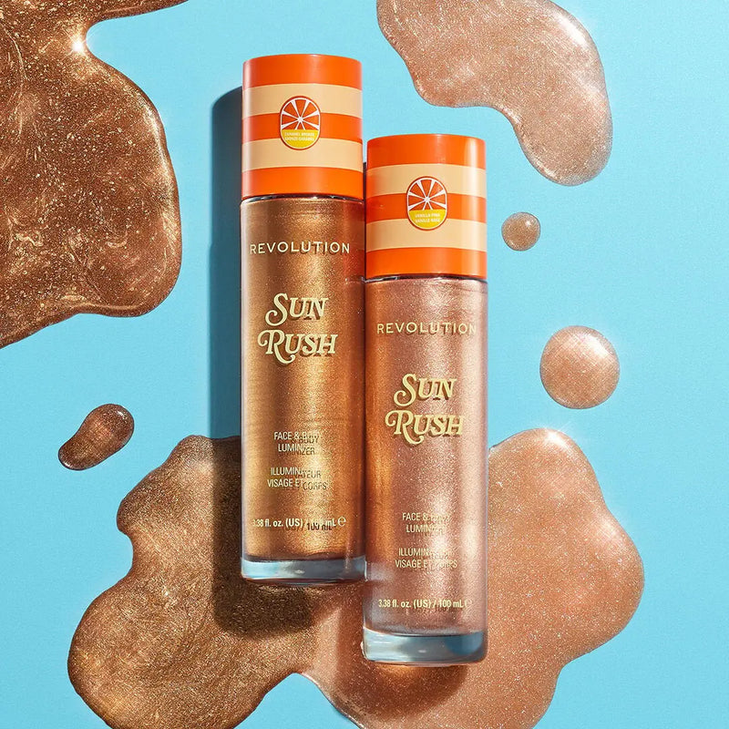 Revolution Sun Rush Body Luminizer Vanilla Pink