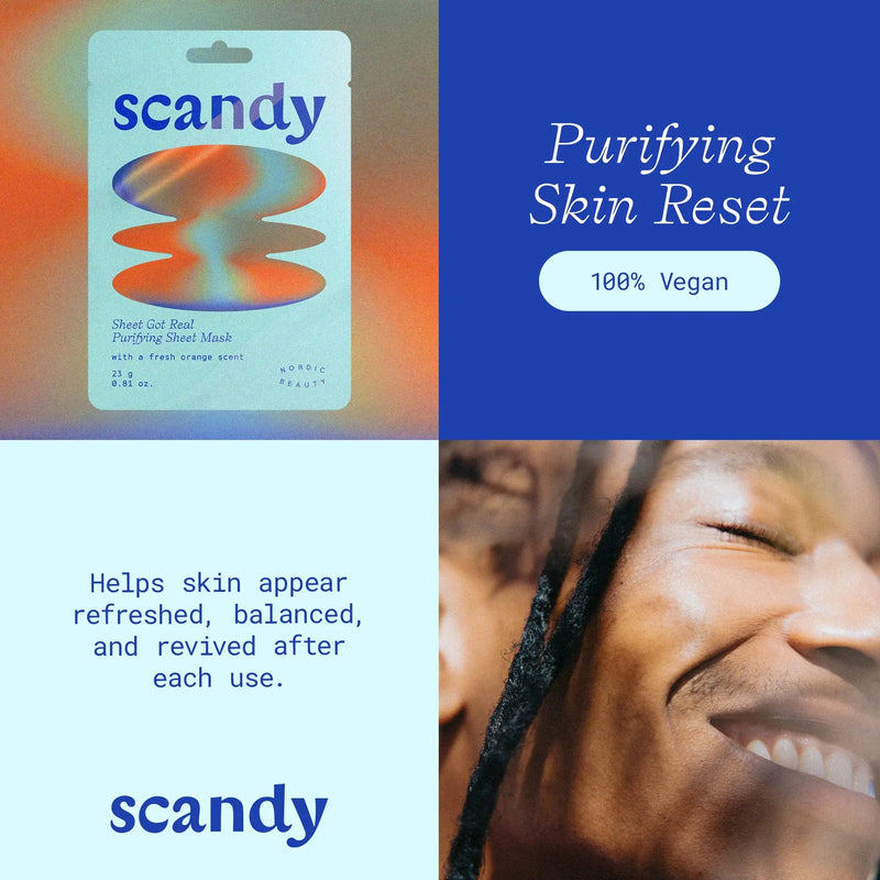 Scandy Sheet Got Real Purifying Sheet Mask