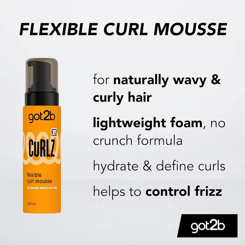 Schwarzkopf Got2b Curlz Flexible Curl Mousse
