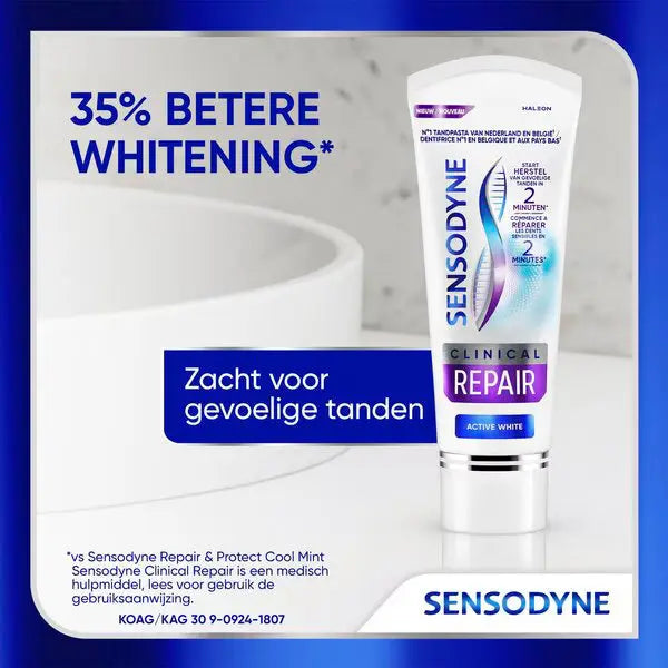 Sensodyne Toothpaste Clinical Repair Active White