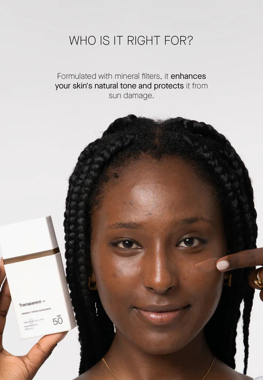 Transparent Lab Mineral Tinted Sunscreen