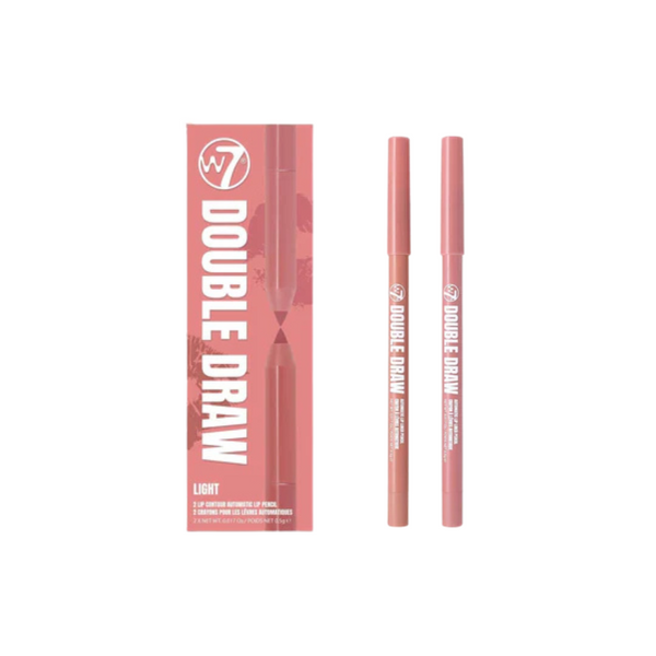 W7 Cosmetics Double Draw Automatic Lip Liner Pencil Light