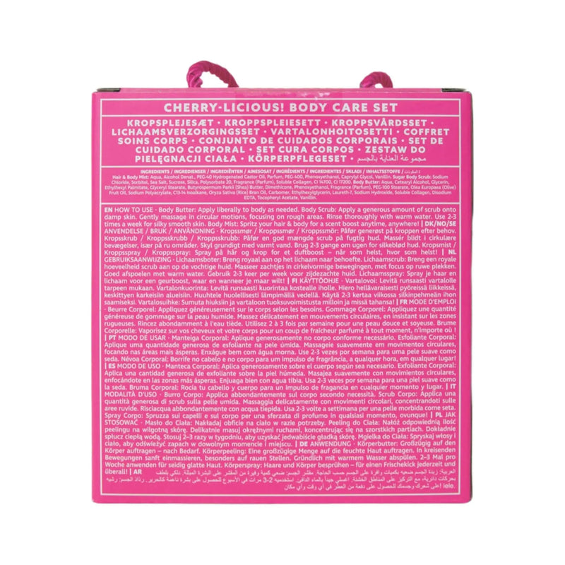 Yes Studio Cherrylicious Body Care Gift Set