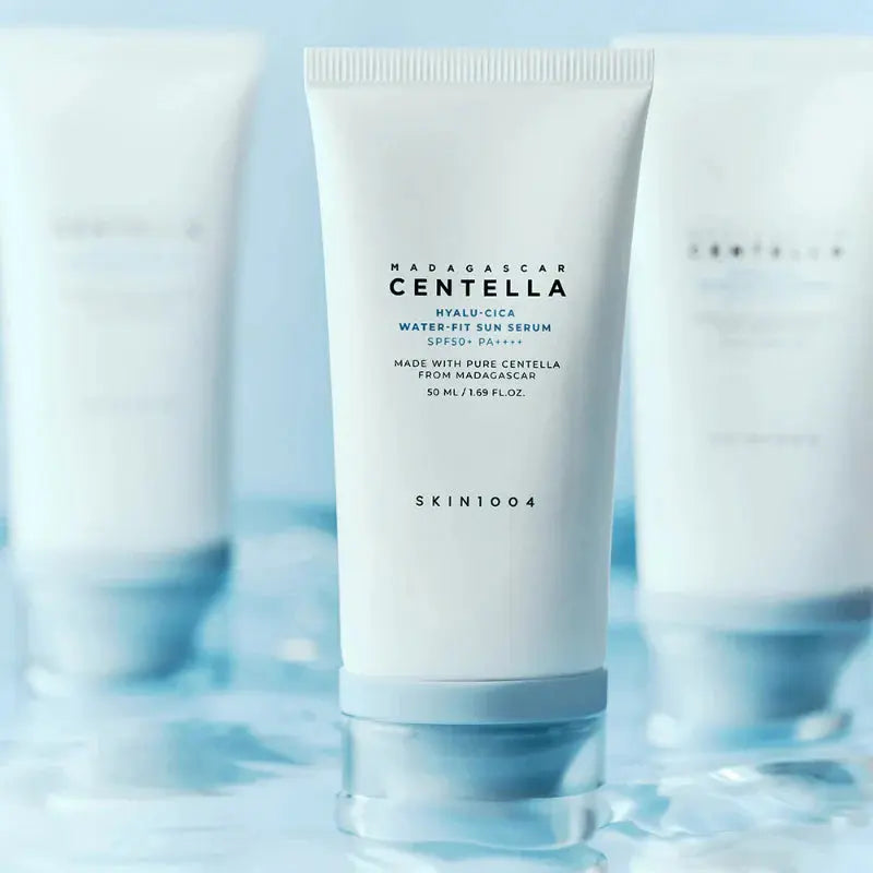 SKIN1004 Madagascar Centella Hyalu-Cica Water-Fit Sun Serum Twin Pack SPF50+