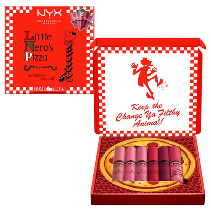 Home Alone Butter Gloss Pizza Vault Pink and Red