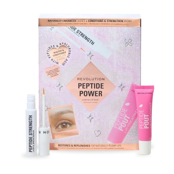 Peptide Power Lash and Lip Duo Gift Set