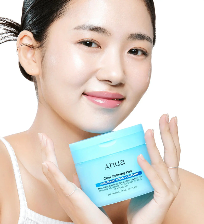 Anua 8 Hyaluronic Acid Catechin Calming Pad