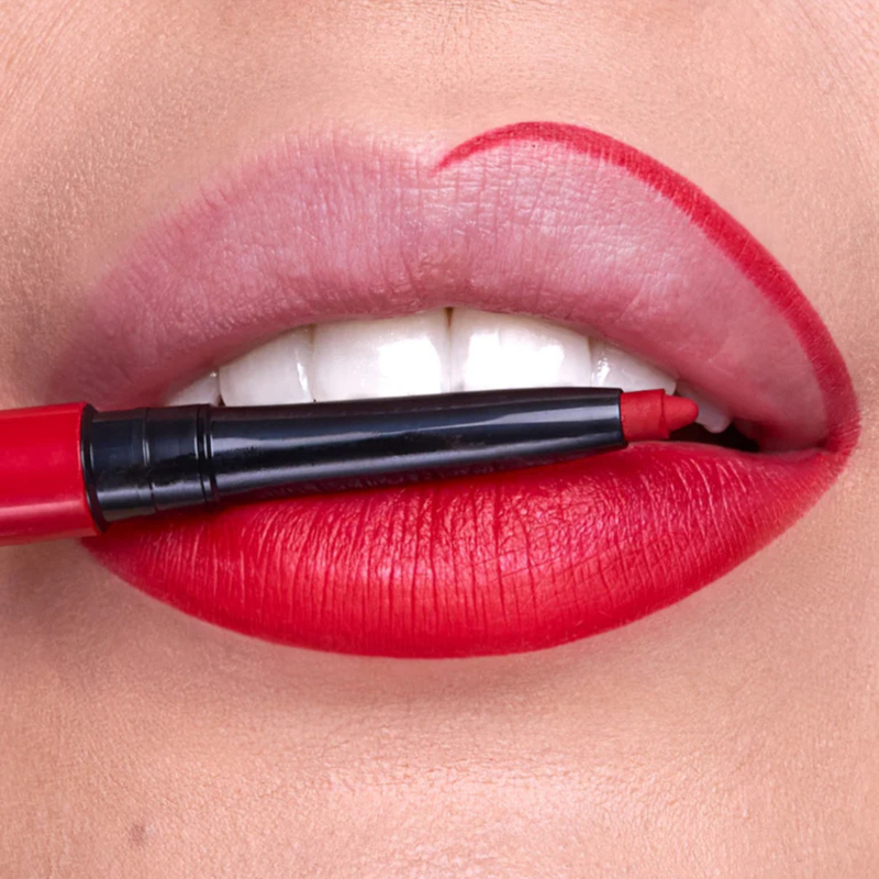 Astra Make Up Outline Waterproof Lip Pencil Must Red