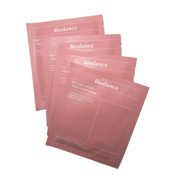 Biodance Bio-Collagen Real Deep Mask 4-Pack | shop online at