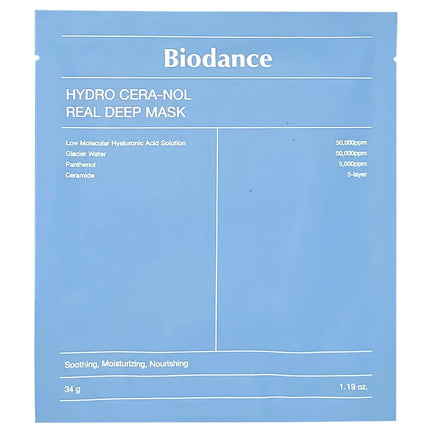 Biodance Hydro Cera-nol Real Deep Mask