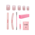 Boozyshop Complete Press On French Nails Set Ombre Soft Pink