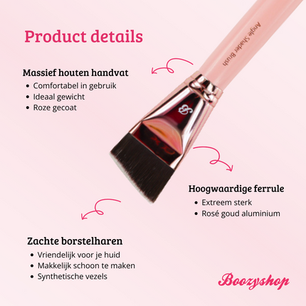 Boozyshop Pink & Rose Gold Angle Shader Brush App Gift