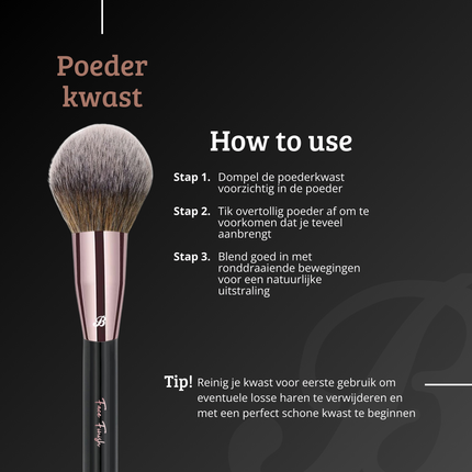 Boozyshop UP12 Face Finish Brush