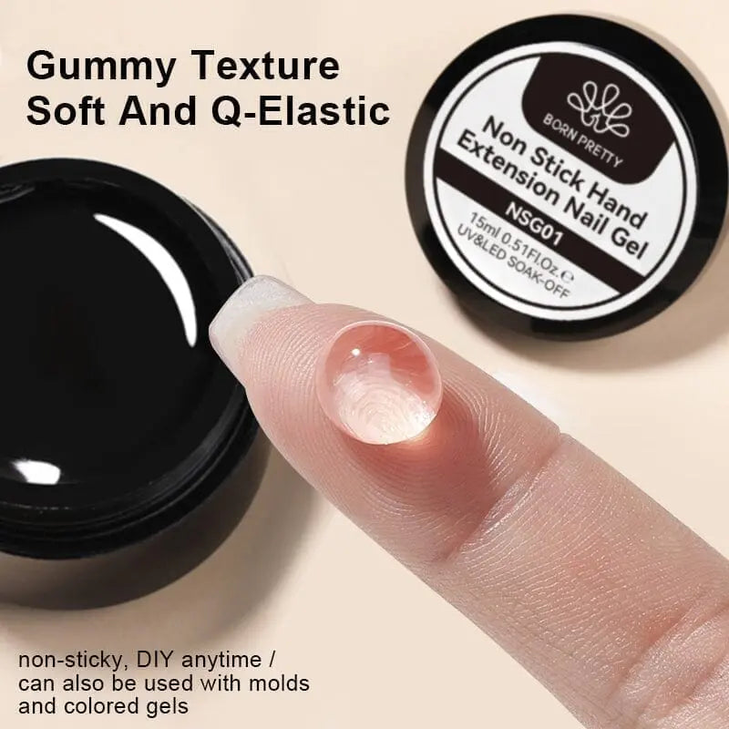 Born Pretty Pure Color & Glitter Non Stick Hand Extension Gel NEG21