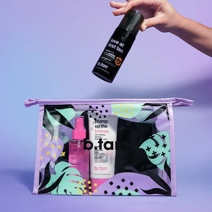 B.tan Love At First Tan Travel Gift Set