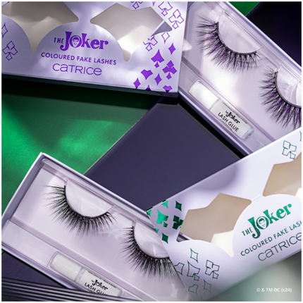 Catrice x The Joker Coloured Fake Lashes 010 Quirky Purple Pizzazz