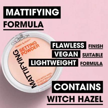 Collection Primed and Ready Mattifying Setting Powder