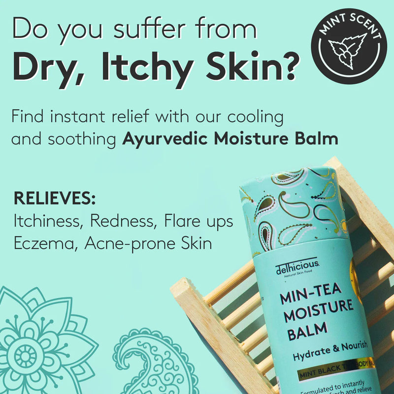 Delhicious Min-Tea Moisture Body Balm Mint