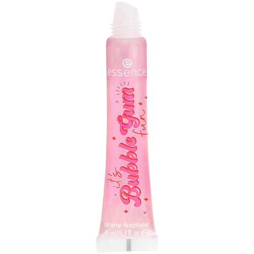 Essence It's Bubble Gum Fun Shiny Lipgloss 01 Bubble Gum Babes