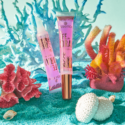 Essence Live LIFE in CORAL Lipgloss 01 Sun Risin' Reef!