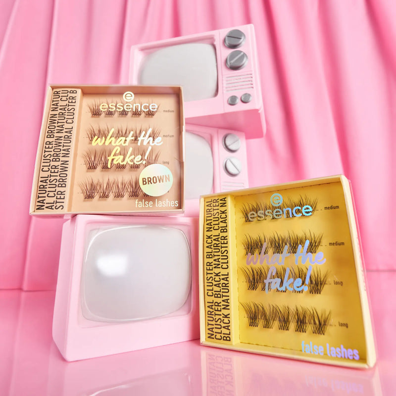 Essence What The Fake! False Lashes 05 Natural Cluster Brown