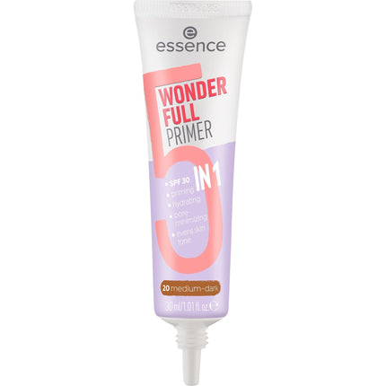 Essence Wonder Full Primer 5 In 1 20 Medium-Dark