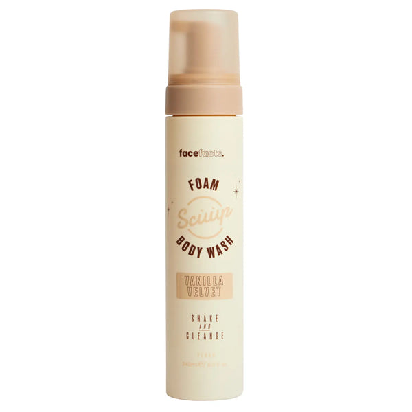 Face Facts Scuup Foam Body Wash Vanilla Velvet