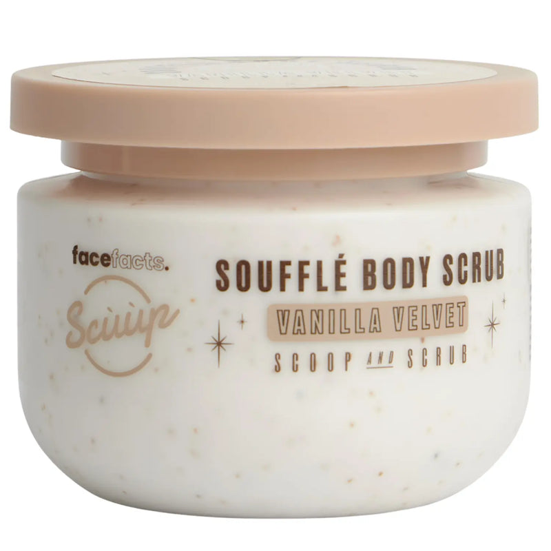 Face Facts Scuup Soufflé Body Scrub Vanilla Velvet