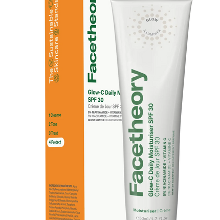 Facetheory Glow-C Daily Moisturiser SPF 30 Gently Scented