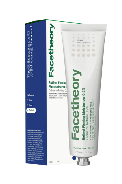 Facetheory Retinol Firming Moisturiser 0.2% Gently Scented