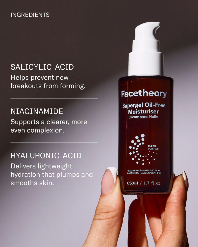 Facetheory Supergel Oil-Free Moisturiser